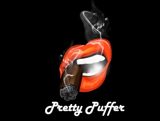Pretty Puffer logo design by jaize