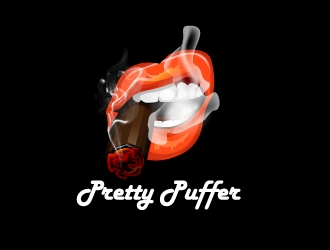 Pretty Puffer logo design by jaize