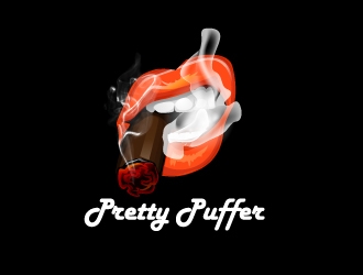 Pretty Puffer logo design by jaize