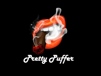 Pretty Puffer logo design by jaize