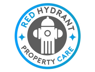 Red Hydrant Property Care logo design by fawadyk