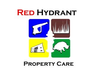 Red Hydrant Property Care logo design by ElonStark