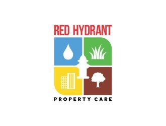Red Hydrant Property Care logo design by nDmB