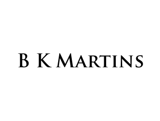 B K Martins logo design by qqdesigns
