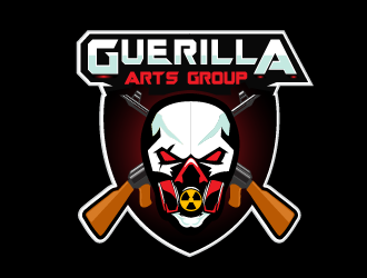 Guerrilla Arts Group or Guerrilla Arts logo design by firstmove