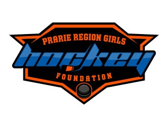 Prarie Region Girls Hockey Foundation logo design by daywalker