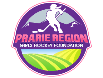 Prarie Region Girls Hockey Foundation logo design by reight