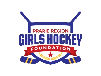 Prarie Region Girls Hockey Foundation logo design by jaize