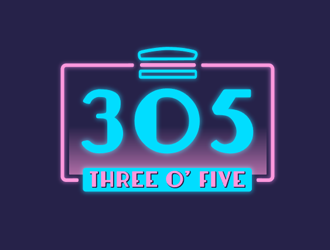 Three 0’Five  logo design by megalogos