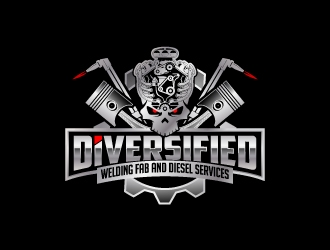 Diversified Welding Fab and Diesel services  logo design by jaize