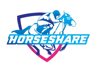 HorseShare logo design by Erasedink