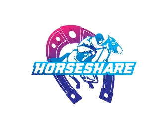 HorseShare logo design by Erasedink