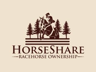 HorseShare logo design by karjen