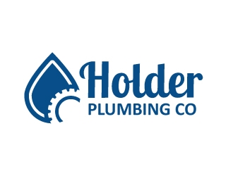 Holder Plumbing Co. logo design by zenith