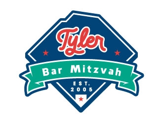 Bar Mitzvah Logo Baseball Themed logo design by daywalker