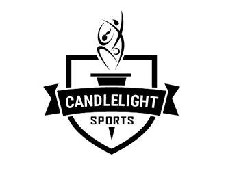Candlelight Sports logo design by Coolwanz