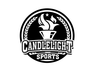 Candlelight Sports logo design by MarkindDesign