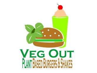 Veg Out  logo design by ElonStark