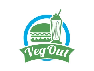 Veg Out  logo design by uttam