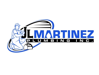 JL MARTINEZ PLUMBING INC. logo design by DreamLogoDesign