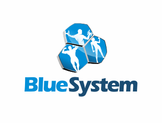 Blue System logo design by YONK