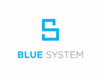 Blue System logo design by huma