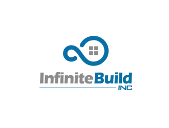 Infinite Build Inc logo design by YONK