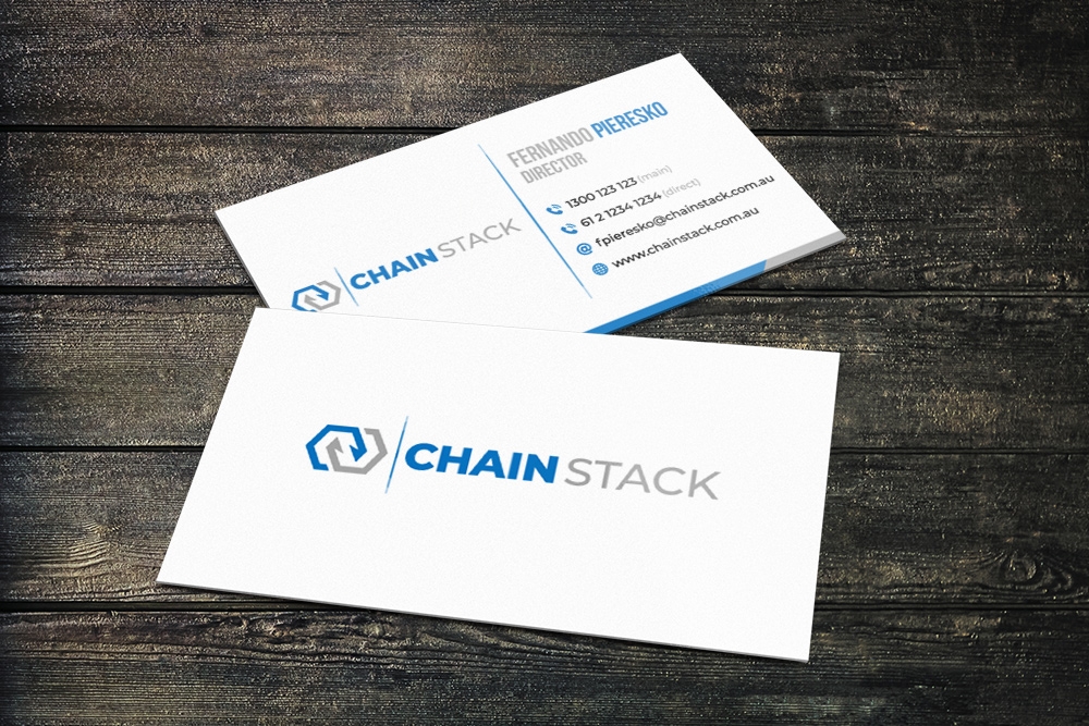 Chain Stack logo design by Art_Chaza