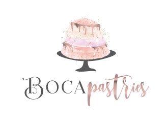 Boca Pastries logo design by designstarla