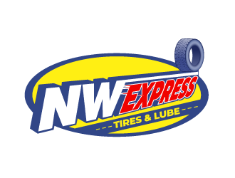 Northwest Express, Tires & Lube logo design by Art_Chaza