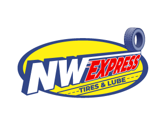 Northwest Express, Tires & Lube logo design by Art_Chaza