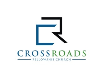 Crossroads Fellowship Church  logo design by Franky.