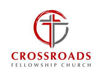 Crossroads Fellowship Church  logo design by cintoko