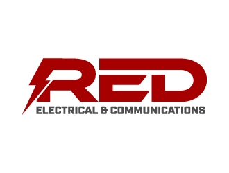 Red Electrical & Communications logo design by jaize