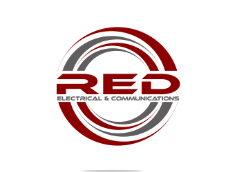 Red Electrical & Communications logo design by Greenlight
