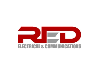 Red Electrical & Communications logo design by LogOExperT
