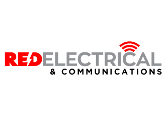 Red Electrical & Communications logo design by PRN123