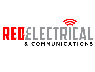 Red Electrical & Communications logo design by PRN123