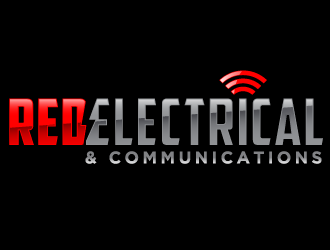 Red Electrical & Communications logo design by PRN123