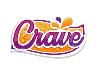 CRAVE logo design by MarkindDesign