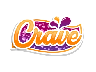 CRAVE logo design by MarkindDesign