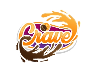 CRAVE logo design by MarkindDesign