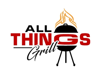 www.allthingsgrill.com logo design by nexgen