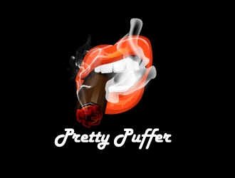 Pretty Puffer logo design by jaize