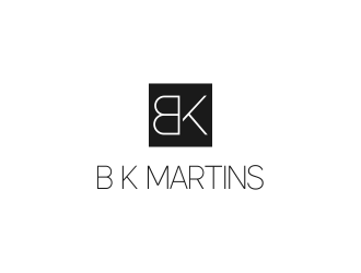 B K Martins logo design by Akli