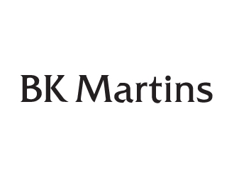 B K Martins logo design by ElonStark