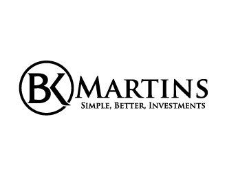 B K Martins logo design by jaize
