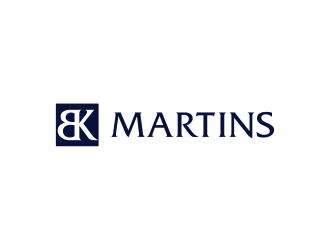 B K Martins logo design by gcreatives