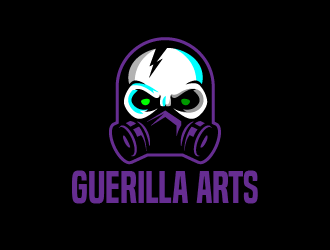 Guerrilla Arts Group or Guerrilla Arts logo design by reight