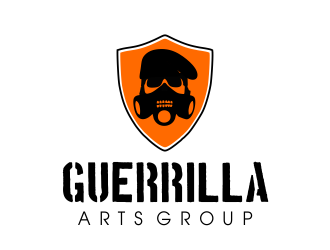 Guerrilla Arts Group or Guerrilla Arts logo design by JessicaLopes